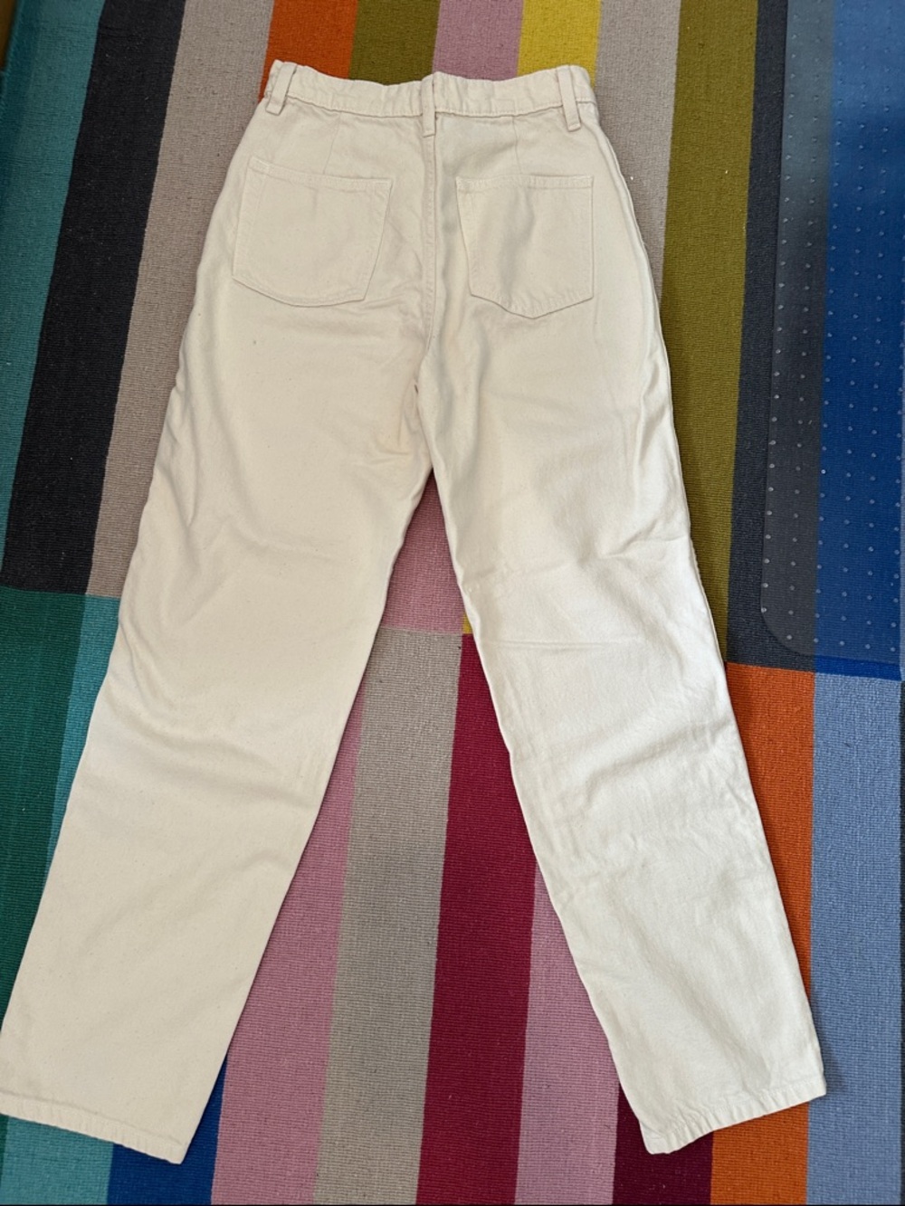 OZMA Jessie Jean, Tencel Bull Denim in Putty - Picture 3 of 6
